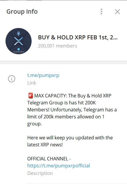 ریپل بیشترین رشد روزانه در سه سال اخیر را تجربه کرد؛ موفقیت گروه تلگرام ۲۰۰,۰۰۰ نفری در پامپ