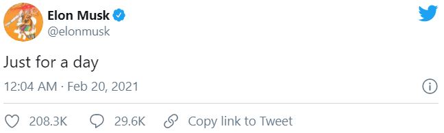 تصویر پروفایل توییتر ایلان ماسک به بیت کوین همراه با چشم‌های لیزری تغییر کرد؛ علت چیست؟